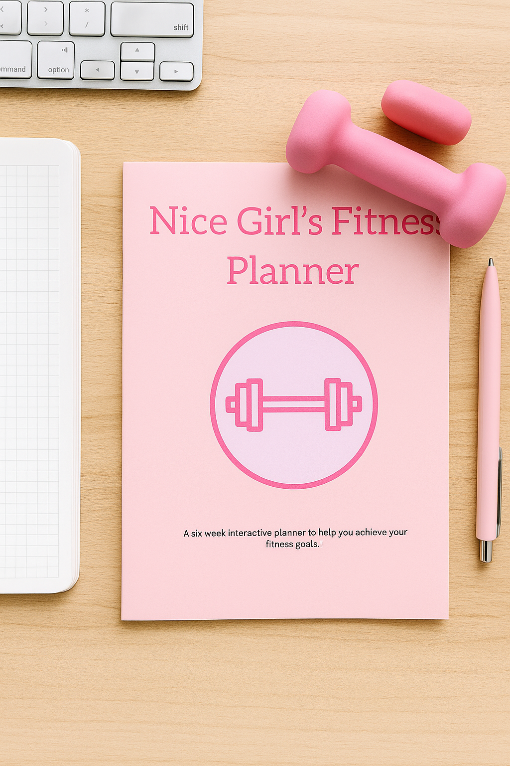 Elevate: Nice Girl's 6-Week Fitness Planner